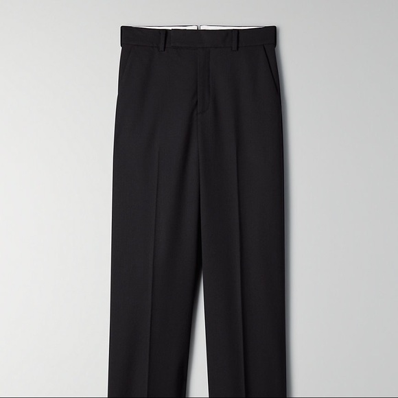 [SOLD ON DEPOP] Aritzia Babaton Agency Pant (US 2) old version in black - Picture 4 of 6